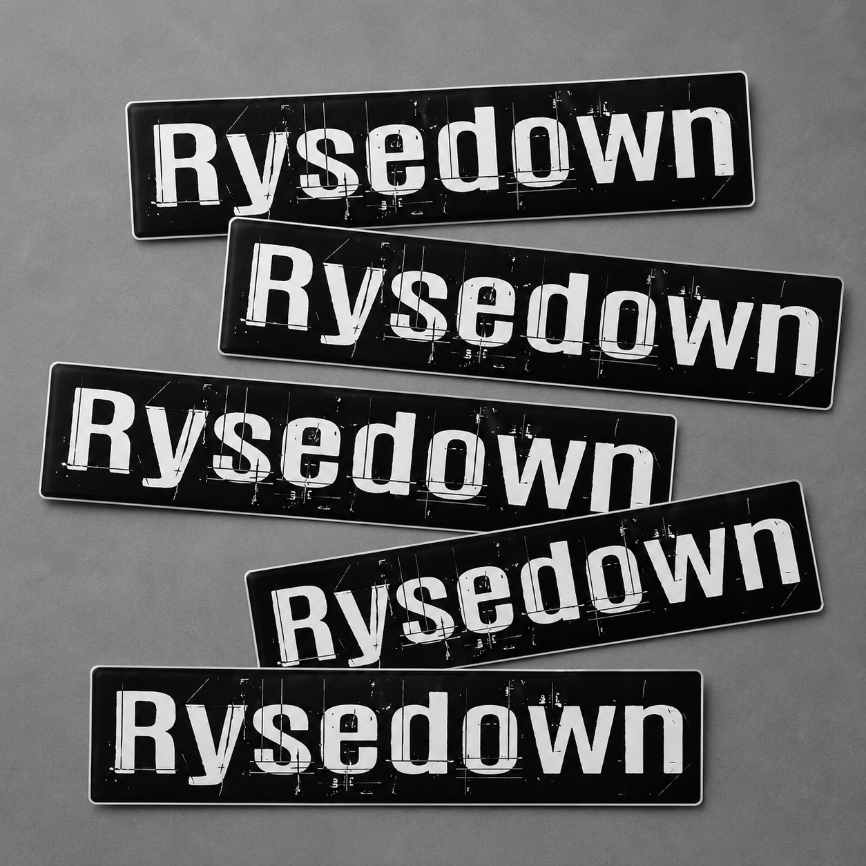 Rysedown Sticker Set